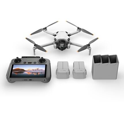DJI Mini 4 Pro Fly More Combo (RC 2) 4 rotors Quadcoptère 48 MP 3840 x 2160 pixels 2590 mAh Noir, Blanc